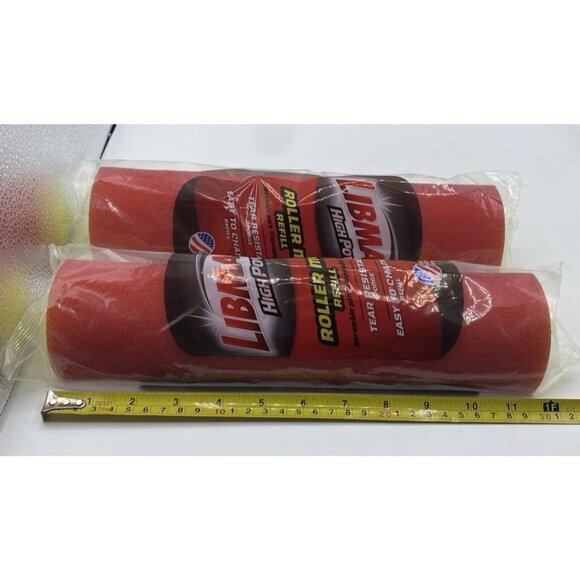 Libman High Power Roller Mop Refill Tear Resistant Sponge USA New/Sealed Lot 2 - Picture 4 of 12